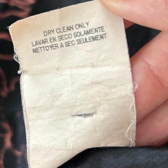 Bebe Vintage Blazer Black Pinstripe size 8 Cropped - Picture 10 of 15